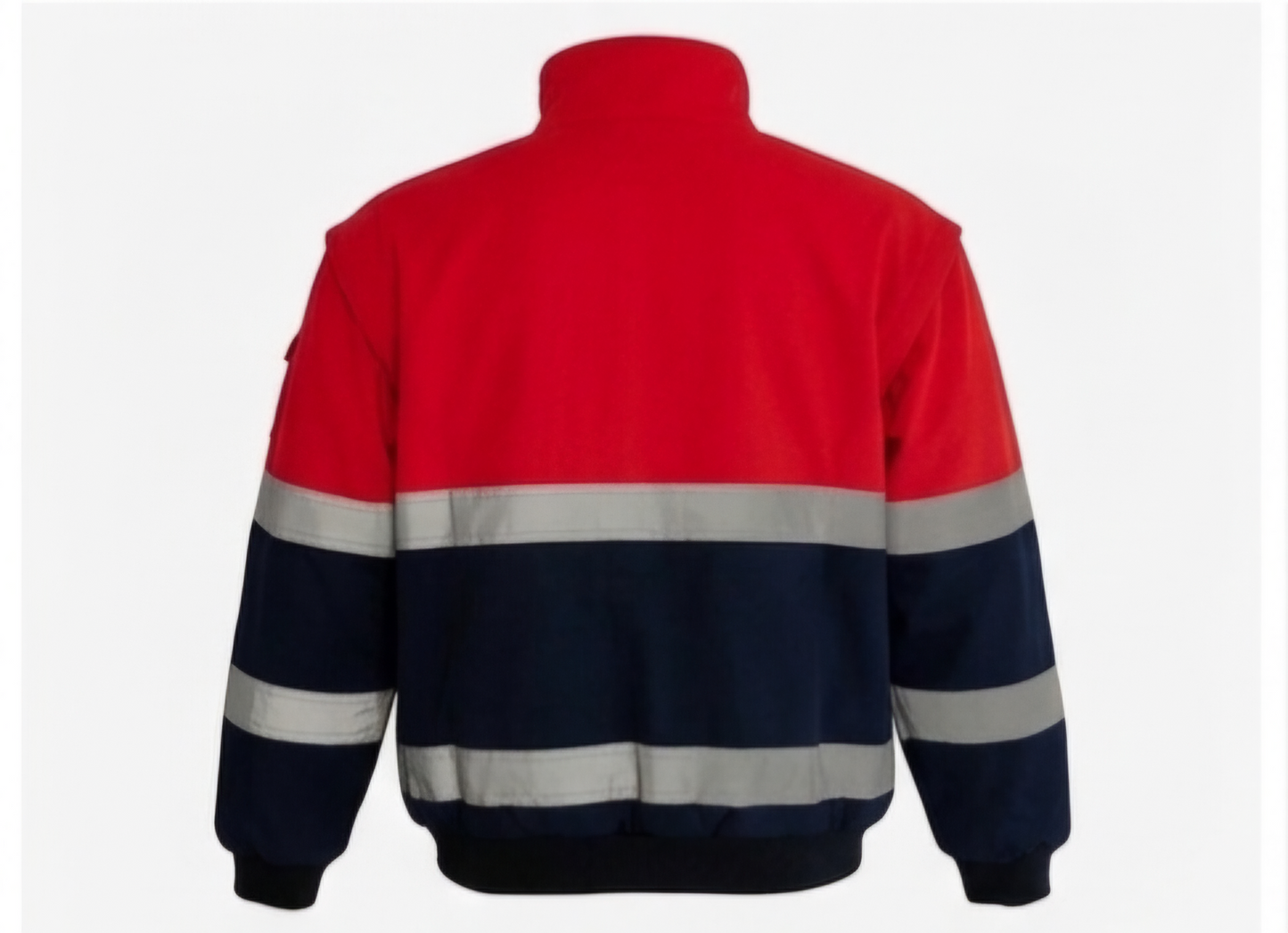 Two tone Reflective Bunny Jacket (Red and Navy)