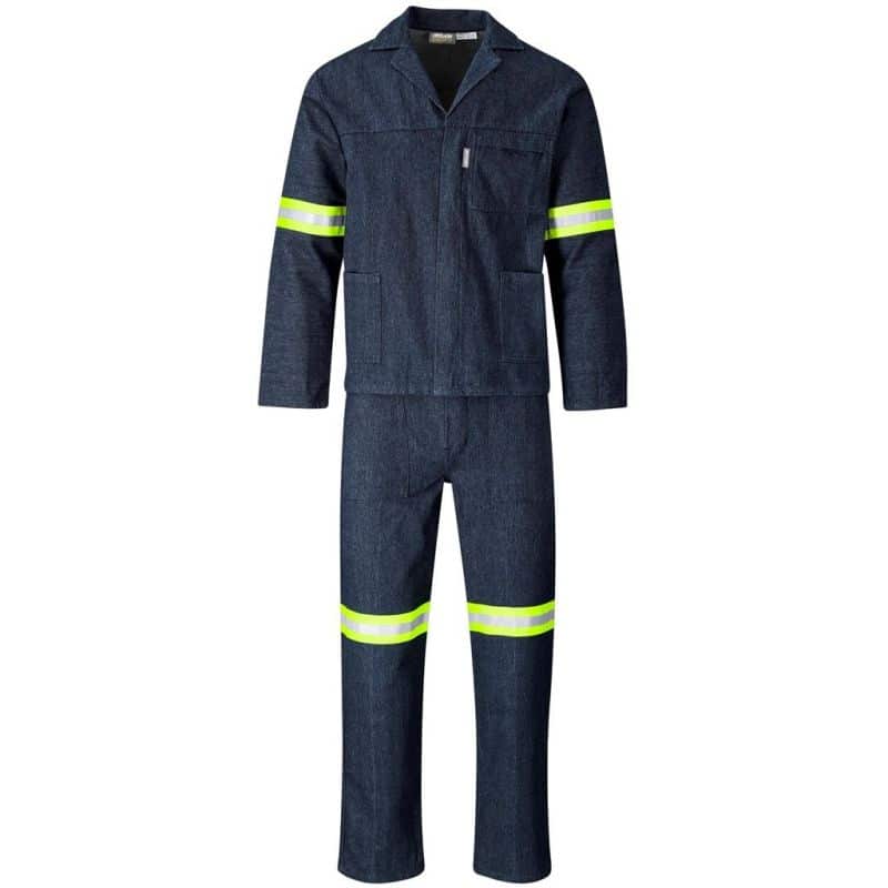 Denim 2-Piece Conti Suit – Reflective