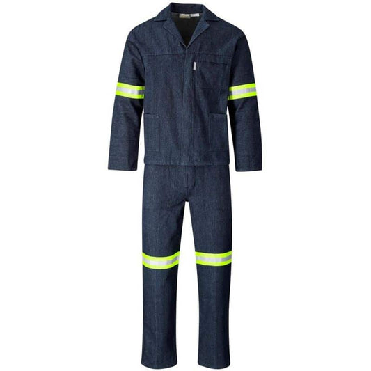 Denim 2-Piece Conti Suit – Reflective