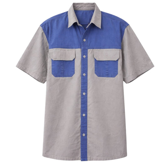 Men's Short Sleeve Bush Shirt